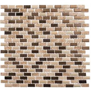 Golden Ocher - glass tile